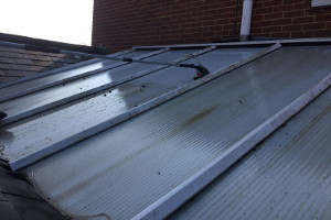 A conservatory roof